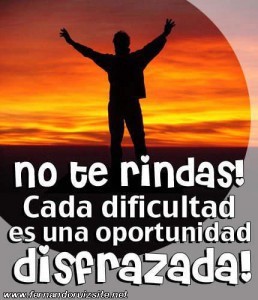 No es la aptitud si no la actitud lo que marca la altitud de una persona 